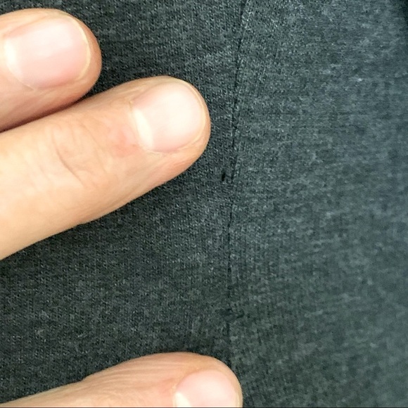 TRINA TURK Knit Lace Hem Charcoal Grey Dress - Picture 16 of 16